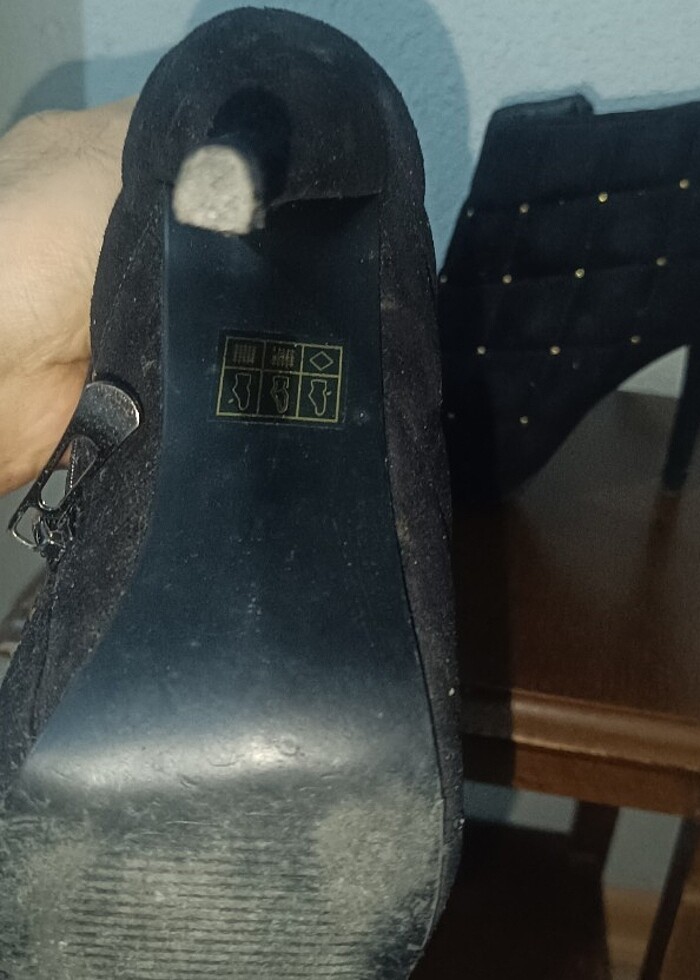 Topuklu iş ayakkabısı  - Görsel 4