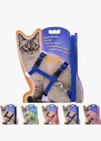 Can Global Ayarlanabilir Kedi Göğüs Bel Tasması