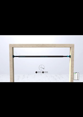 CORENGTH Kilitlenebilir Barfiks Barı 100 cm - Görsel 2