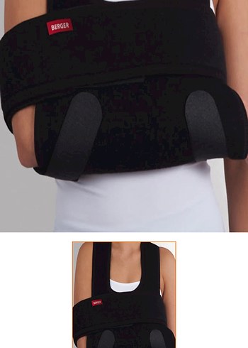 Berger Kol Askısı Velpo Bandaj Siyah - Görsel 2