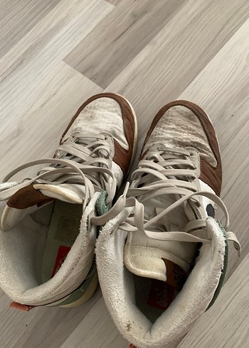 40,5 Beden kahverengi Renk nike dunk high