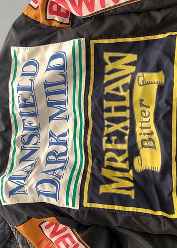 l/xl Beden siyah Erkek Fermuarlı Biker Ceket