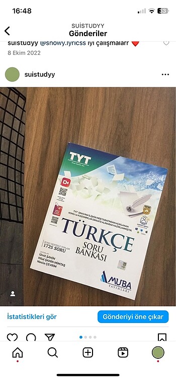 Tyt Türkçe test kitabı