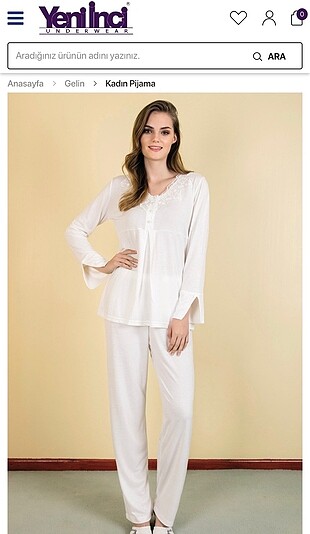 3 parça pijama takımı