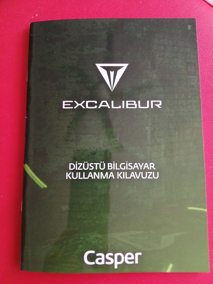 Siyah EXCALIBUR Dizüstü Bilgisayar - Görsel 5