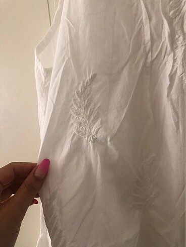 44 Beden Oversize yazlık gömlek