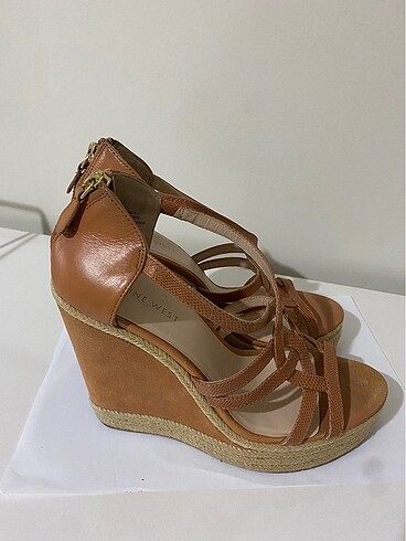 Nine west dolgu topuk ayakkabı