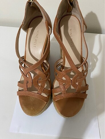 Nine West Nine west dolgu topuk ayakkabı
