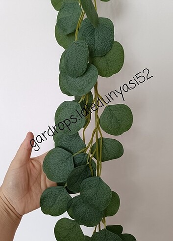 Beden yeşil Renk Yapay bitki okaliptüs sarmaşık