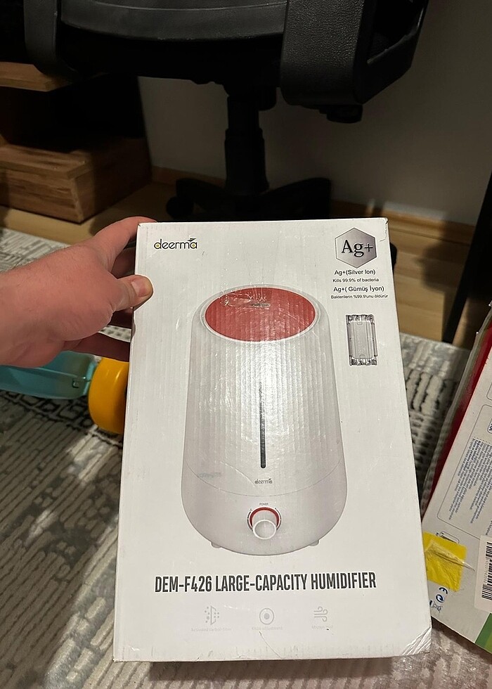 Deerma ultrasonik hava nemlendirici - Görsel 2
