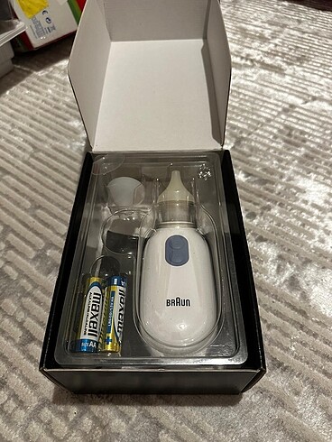Braun elektrikli burun aspiratörü