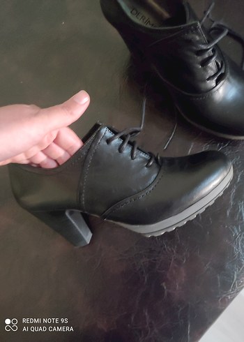 Siyah Stiletto Topuklu Kadın Klasik Ayakkabı - Görsel 5