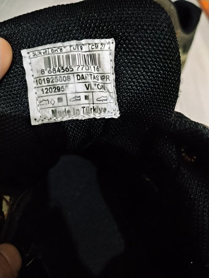 Erkek Gri Kahverengi Sokak Stili Bot - Görsel 2