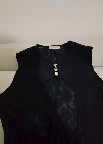 Uzun Siyah Gotik Kadın Abiye Elbise - Görsel 6