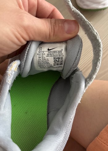 Nike sol ayakda biraz zedelenme var lostrada yapıldı - Görsel 4