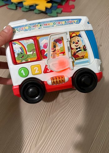 Renkli Eğitici Oyuncak Kamyon - Görsel 3