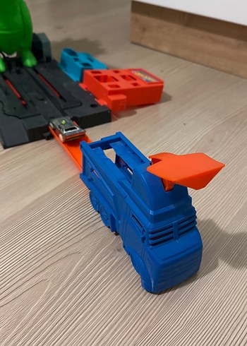 Renkli Yeşil Triceratops Oyuncak Arabası - Görsel 5