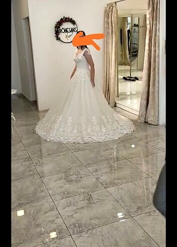 Diğer Çok şık tril tril gelinlik