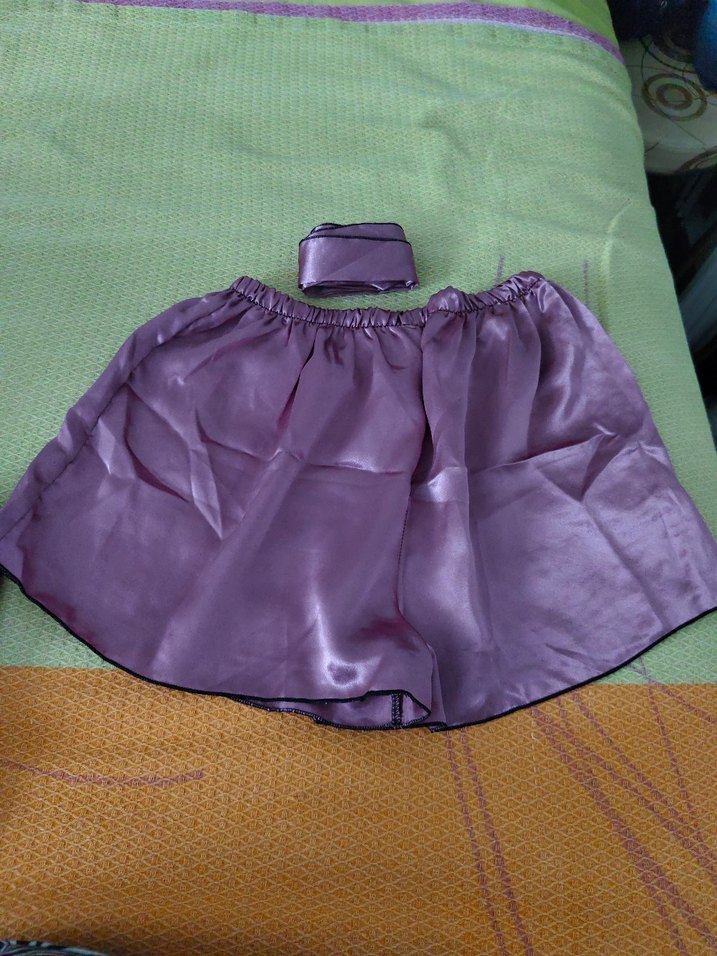 Uzun Kollu Mor Bohem Kadın Gecelik - Görsel 3