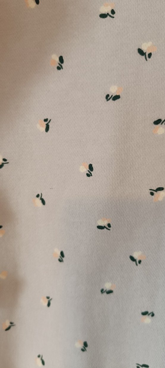 H&M Uzun Kollu Fırfırlı Nakışlı Kız Elbise - Görsel 2