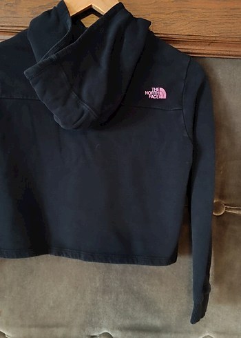 The North Face Siyah Crop Sweatshirt - Görsel 2