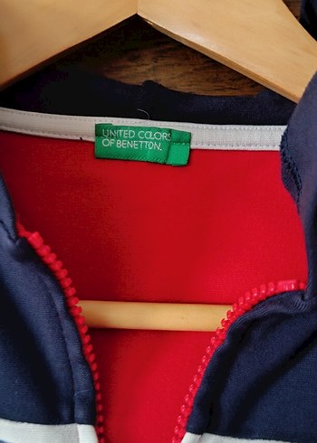 Kırmızı Fermuarlı Erkek Sweatshirt - Görsel 2