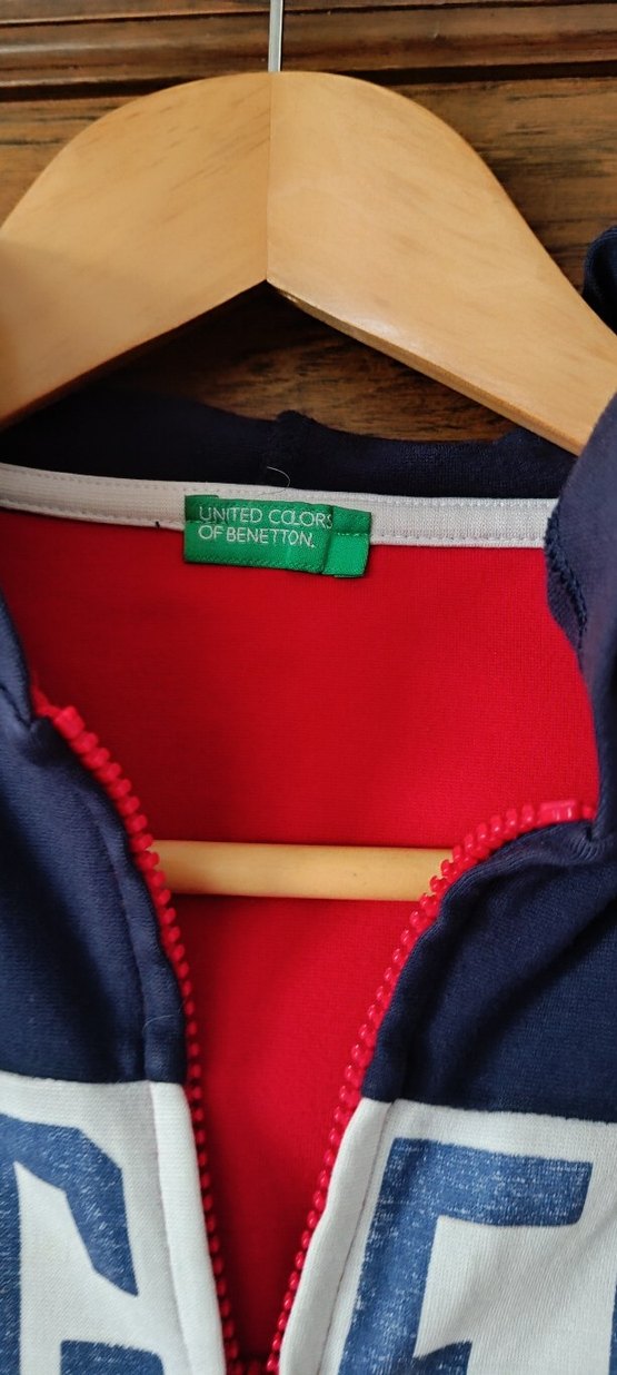 Kırmızı Fermuarlı Erkek Sweatshirt - Görsel 2