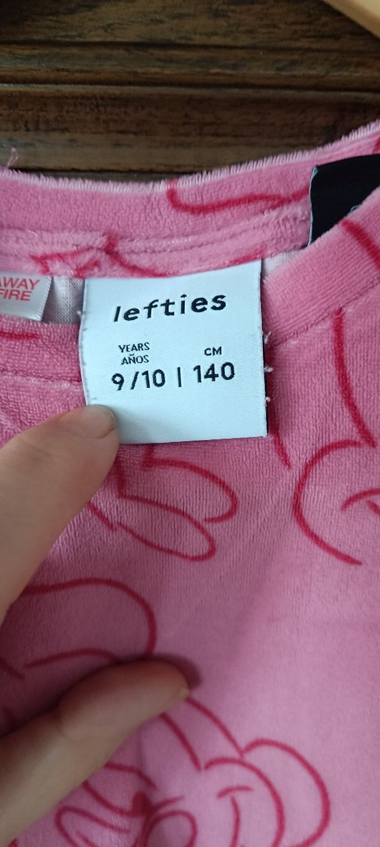 Kız Çocuk Pembe Uzun Kollu Baskılı Pijama - Görsel 3