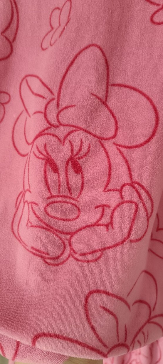 Kız Çocuk Pembe Uzun Kollu Baskılı Pijama - Görsel 2