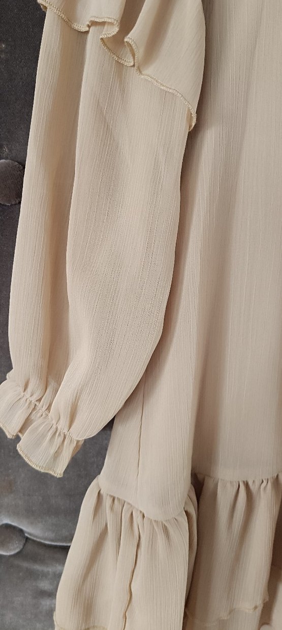 H&M Şifon Elbise - Görsel 3