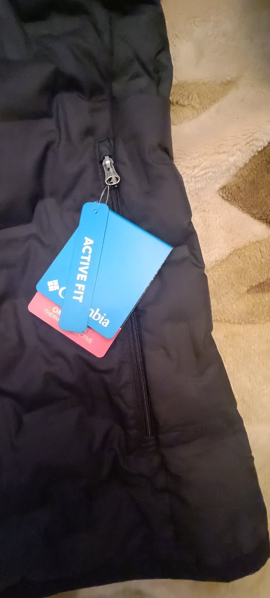 Columbia Siyah Kapüşonlu Erkek Mont - Görsel 2