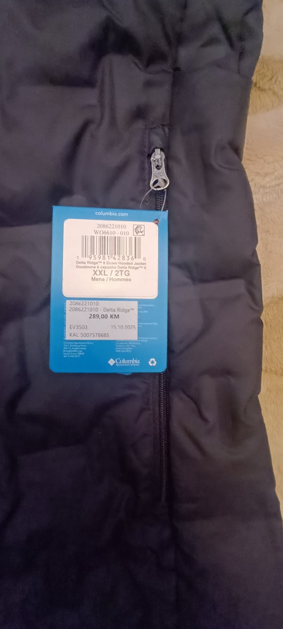 Columbia Siyah Kapüşonlu Erkek Mont - Görsel 3