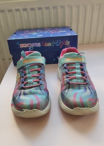 Skechers Kız Çocuk Çok Renkli Spor Ayakkabı