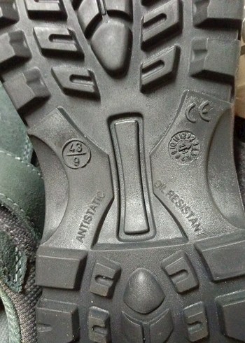 Gri Erkek Outdoor Ayakkabı Velcro Bantlı - Görsel 5