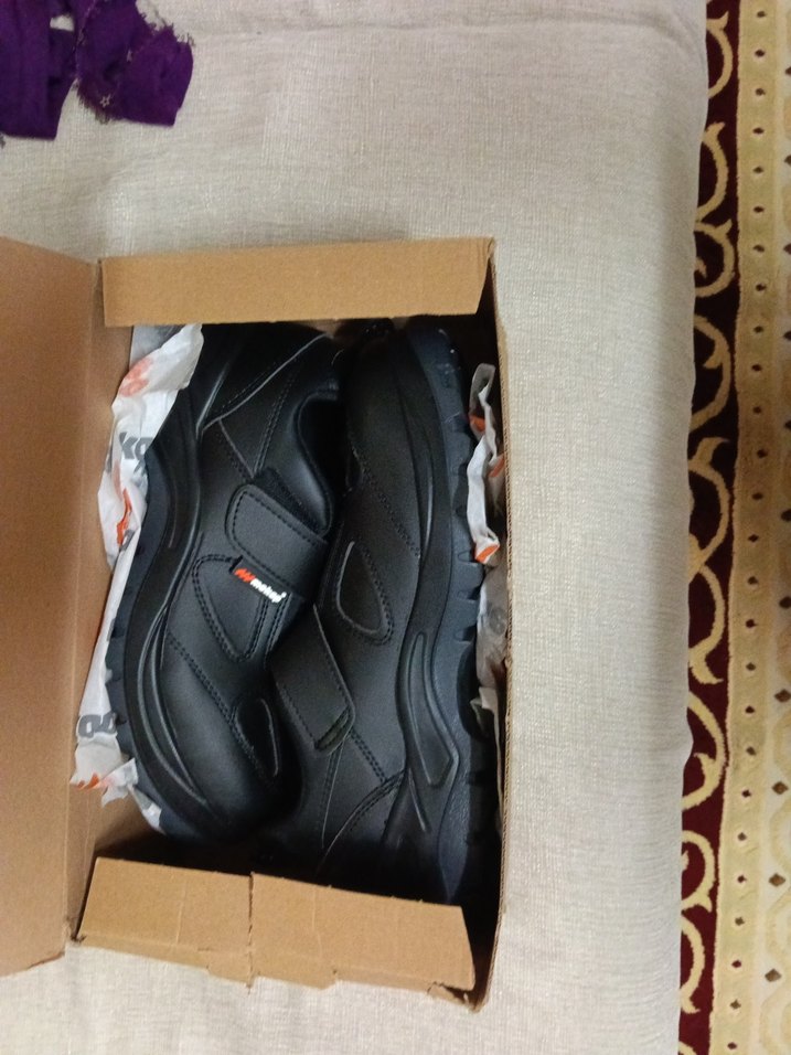 Siyah Erkek iş ayakkabısı Ayakkabı - Görsel 3