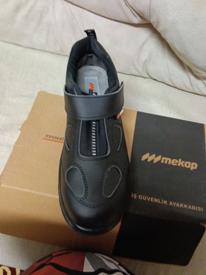 Siyah Erkek iş ayakkabısı Ayakkabı - Görsel 4