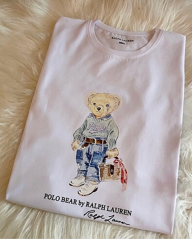 2 adet Ralph Lauren Teddy Bear tshirt