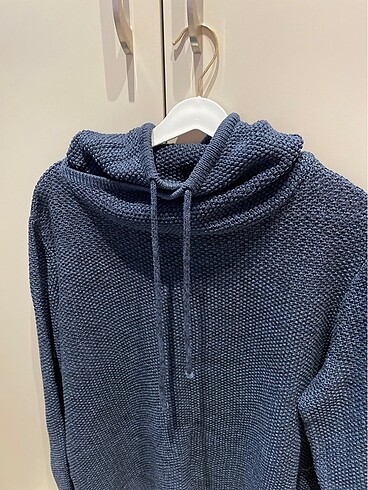 Pull and Bear Lacivert Sweatshirt