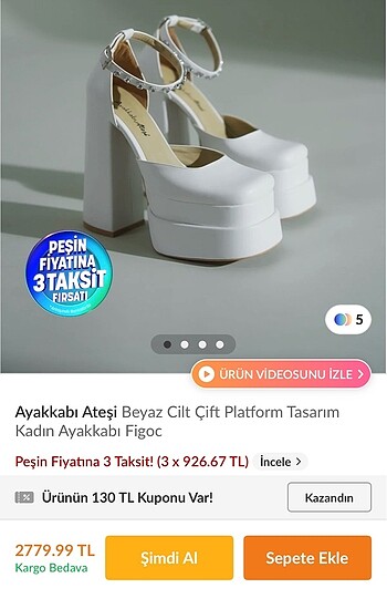 35 Beden Beyaz Gelin Ayakkabısı