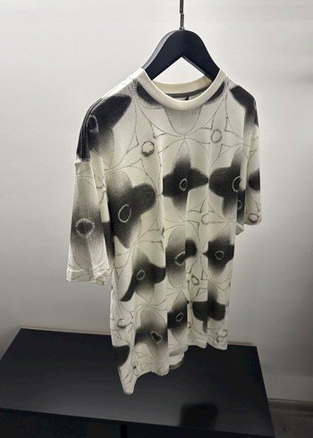 Louis Vuitton Erkek Tie-Dye Şeffaf Loose Fit Tişört - Görsel 2