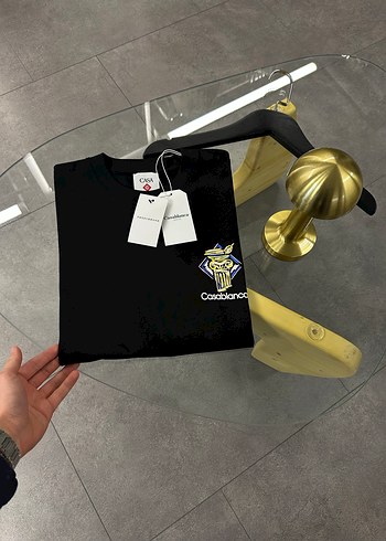 Casa Blanca Black Cotton T-Shirt - Görsel 5