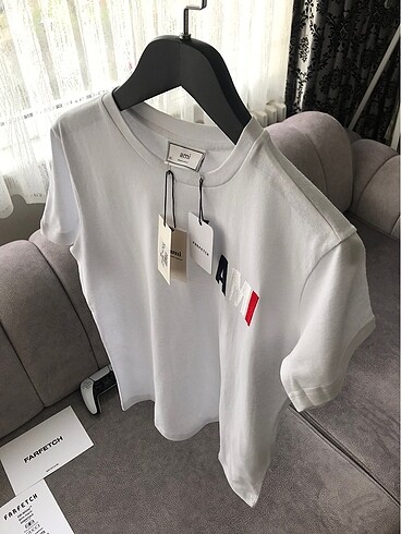 m Beden beyaz Renk Ami Paris T-Shirt