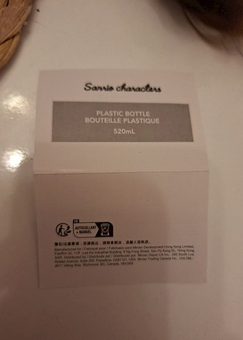 Miniso lisanlı My melody su şişesi - Görsel 6