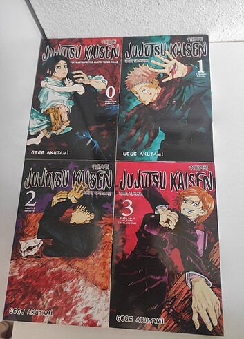 Jujutsu kaisen 0,1,2,3