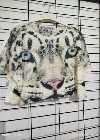 Leopar Desenli bluz - Görsel 2