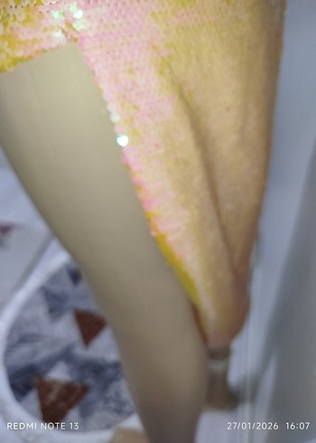 Pembe Drapeli Straplez Uzun Abiye Elbise - Görsel 13