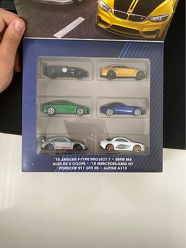  hot wheels 6lı alman set