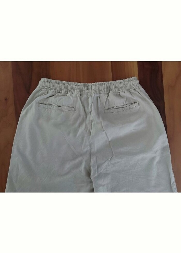 KOTON keten karışımlı pantolon - Görsel 5