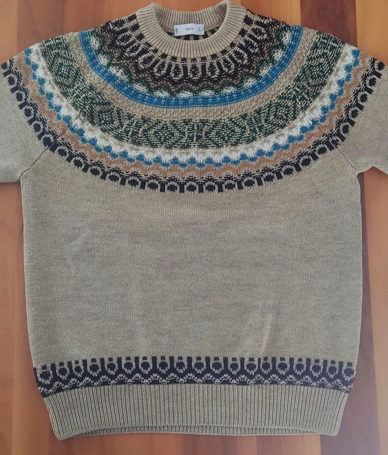 Orjinal mango yünlü kazak - Görsel 5