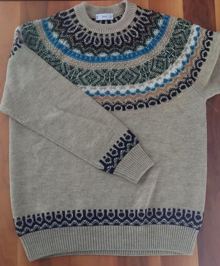 Orjinal mango yünlü kazak - Görsel 4